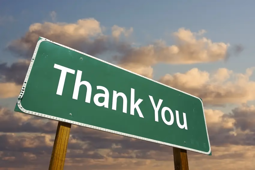 Thank you image