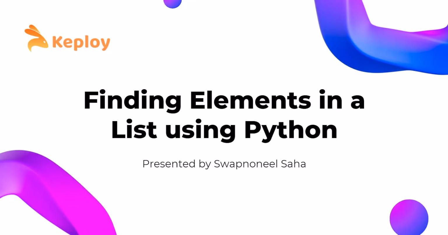 Find Elements in a Python List: 7 Methods with Code Examples