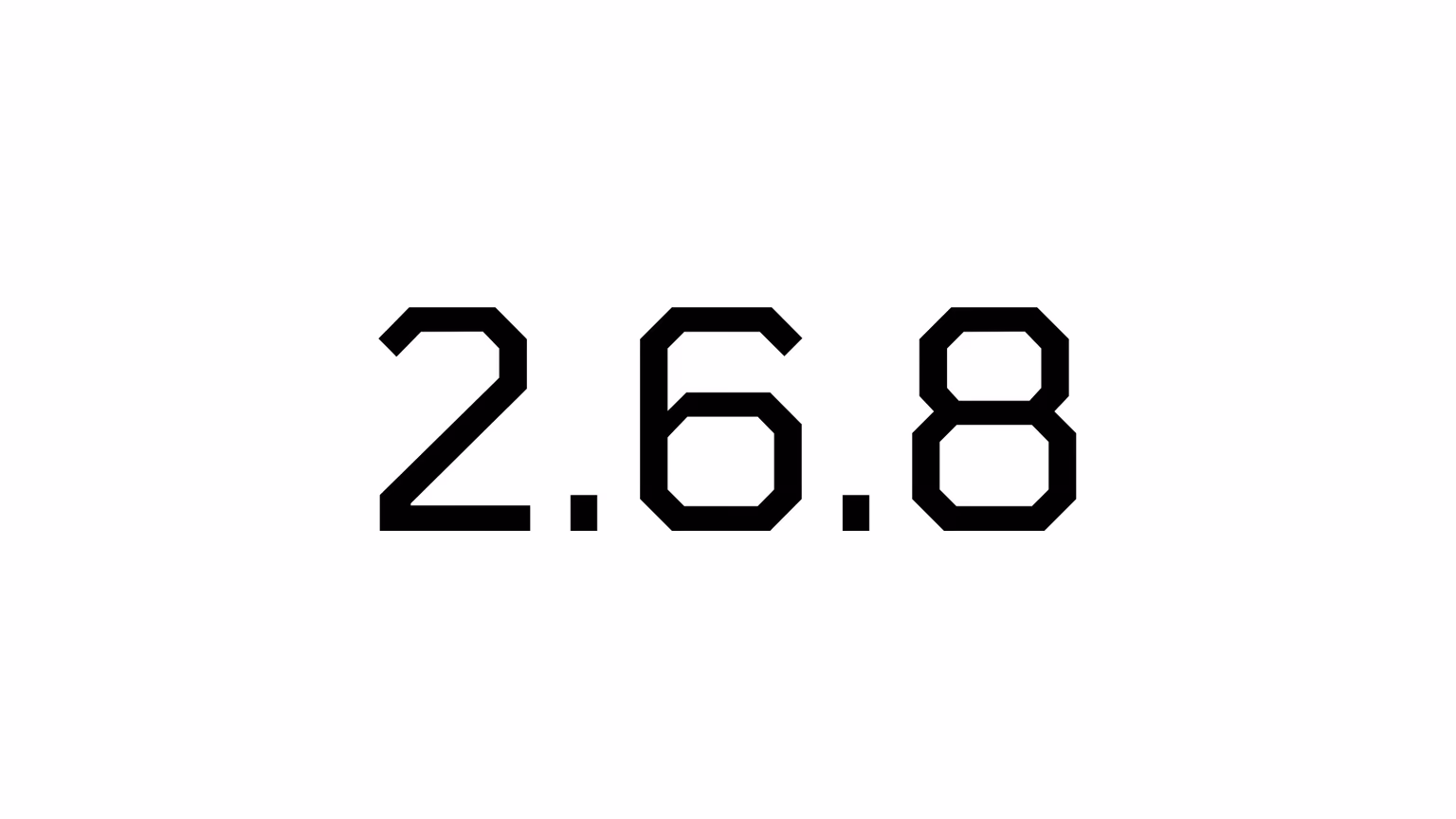 Semantic versioning MAJOR.MINOR.PATCH structure