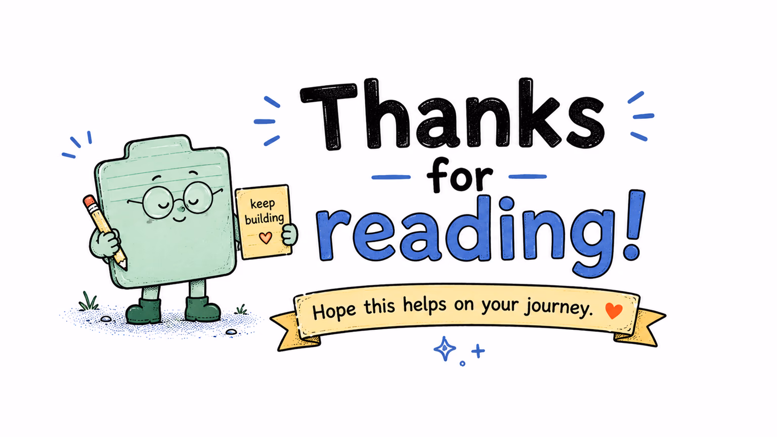 Thank you graphic for GEO for Developers guide