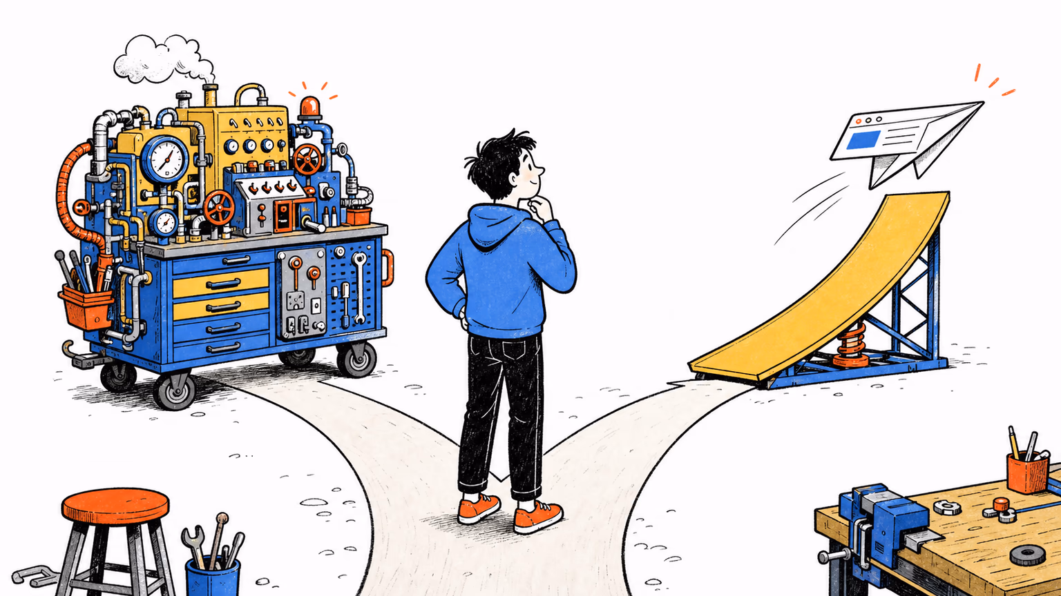 Infrastructure control vs fast shipping speed comparison